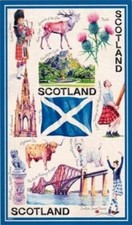 Scottish Tea Towel Souvenir