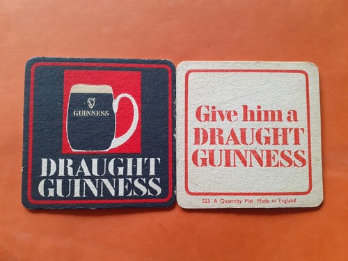 Guinness beer mat cat - mat, uk
