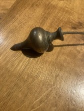 Vintage Construction brass Plumb Bob