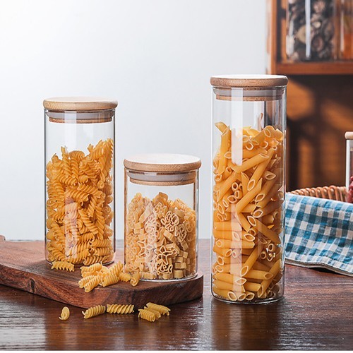 Set clear glass food - of, 4