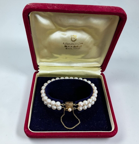 Mikimoto akoya pearl double - mikimoto,