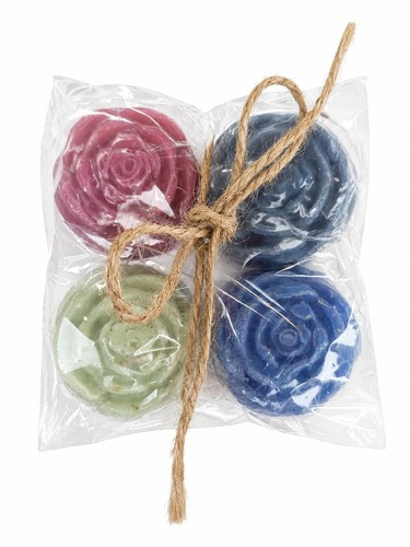 Rose mini soaps - sr,