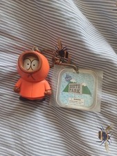 x2 Vintage South Park Key rings (Kenny & Cartman)