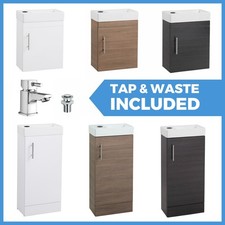 White Bathroom Vanity Unit