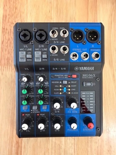 Yamaha mg06x channel analog - mg06x,
