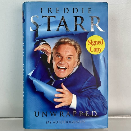 Signed freddie starr - freddie,