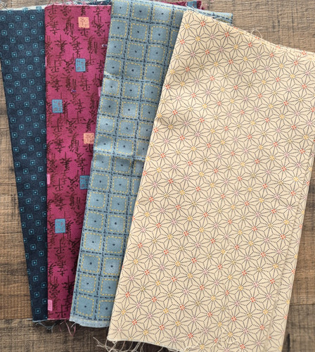 Japanese print fabrics 4 - x,