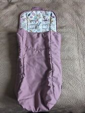 Pink Birds And Flowers Mamas And Papas Cosy toes Footmuff
