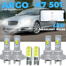 Fits Jaguar XF X250 Led Xenon White High Low Headlight Side Light Bulbs 2007-11