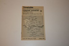 Timetable - London Country