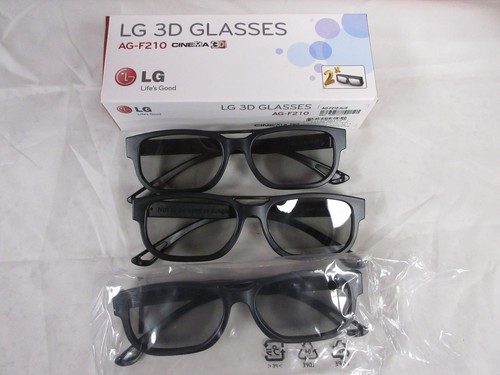 Pairs new f210 3d glasses - new, ag-f210