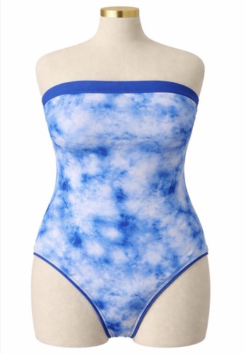 Debenhams air bandeau swimsuit - debenhams,