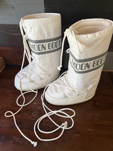 Moon boot white mid calf - moon,