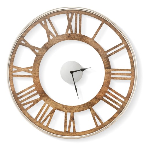 Large silent wall clock - large,