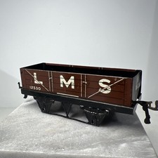 HORNBY MECCANO no1 “0” GAUGE L.M.S OPEN MINERAL WAGON no 12530 - Missing Wheels