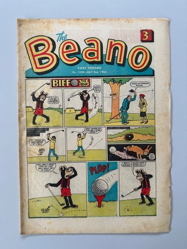 Beano comic 1250 july 2nd - beano, #1250
