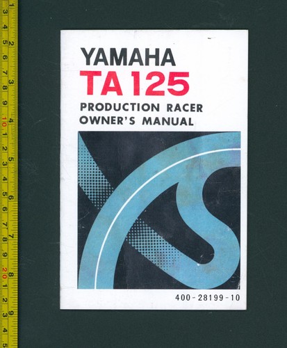 Yamaha ta125 production - yamaha,