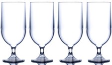 Beer glass goblet clear - glass,