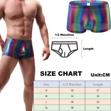 RAINBOW Pride Sexy Men Shiny