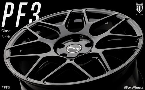 Fox pf3 alloy wheels 5x112 - pf3,
