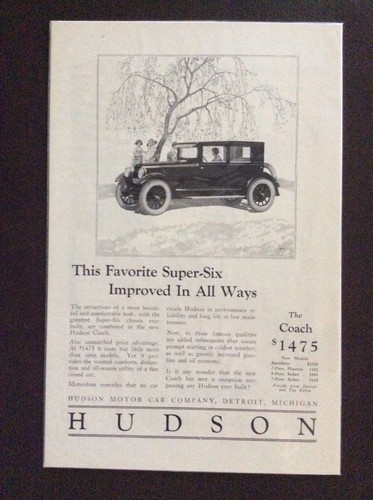 Vintage 1924 magazine - , ad
