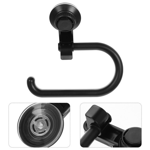 Suction cup toilet roll holder - cup,