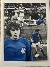 Alfie Conn  16 X 12 Signed