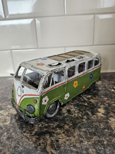 Camper bus style metal - bus,