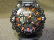 Sekonda Lomond 50mm Men's Ani-Digi Lightweight Sports Watch with Backlight Day 