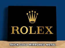 Large Rolex Retailer gold