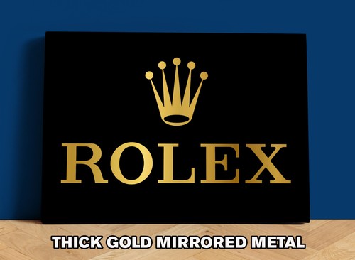Large rolex retailer gold - retailer,