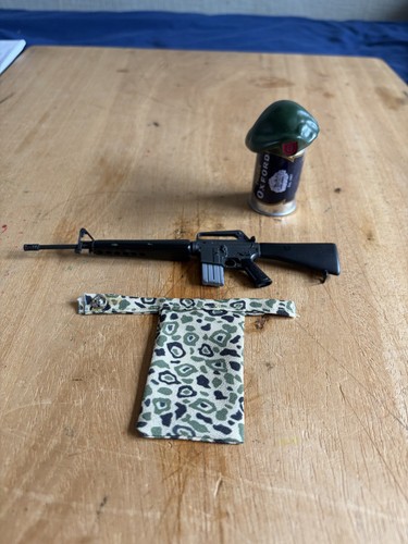 Action man repro green - action, beret
