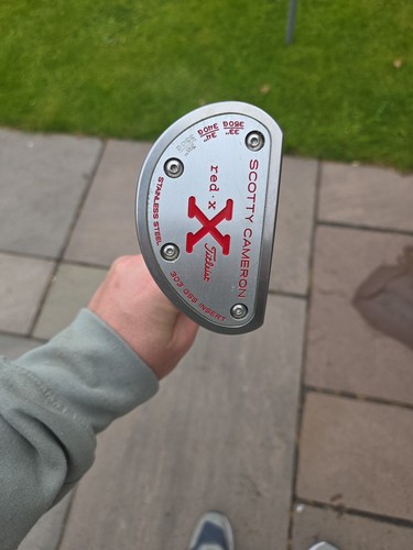 Scotty cameron red putter - x,