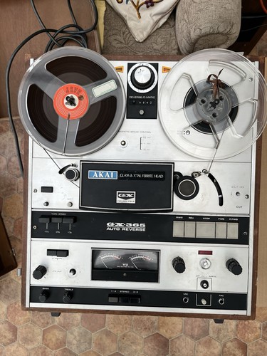 Akai 365 auto reverse reel - gx-365,