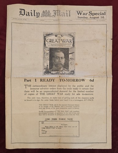 Daily mail war special - daily,