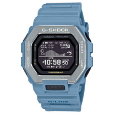 CASIO G-SHOCK GBX-100-2A G-LIDE BLUETOOTH BLUE DIGITAL WATCH