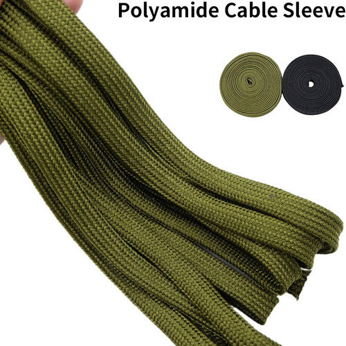 Tight nylon braided cable - nylon,