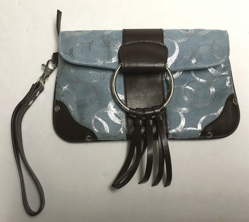 Shalimar wrislet clutch blue - shalimar,