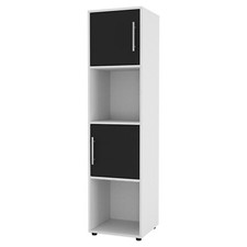 Cube Bookcase Wooden Door