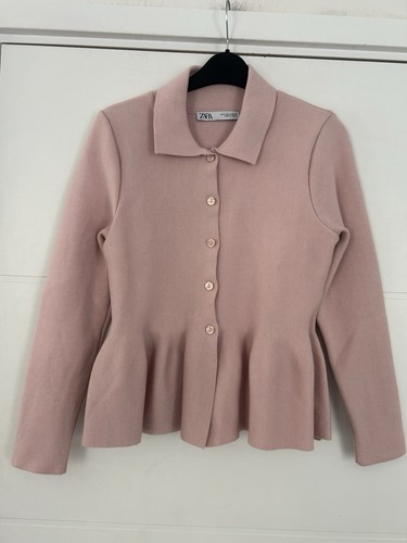 Zara women pink knit - zara,