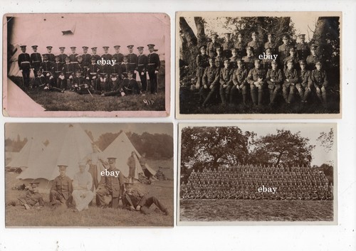 Military postcards groups - 4,