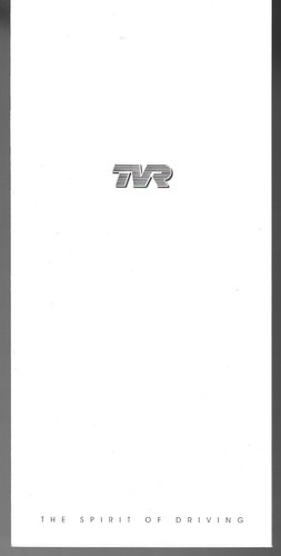 Tvr range 2004 foldout - uk,