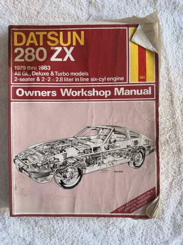 Datsun 280zx haynes - 280zx,