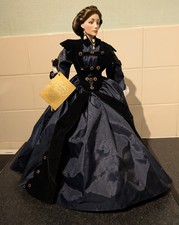 Franklin Mint Heirloom Porcelain Doll of Gone With The Wind's Ellen O'Hara