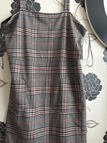 Tartan pinafore dress - f&f,