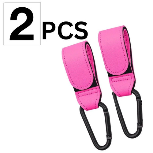 Leather buggy clips pram - leather,