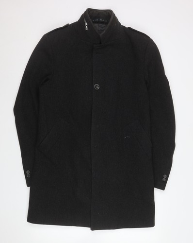 Zara man black wool blend - zara,
