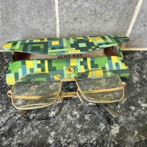 Alan ray gold square full - square, rim