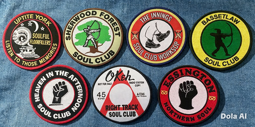 Northern soul iron - northern, patch