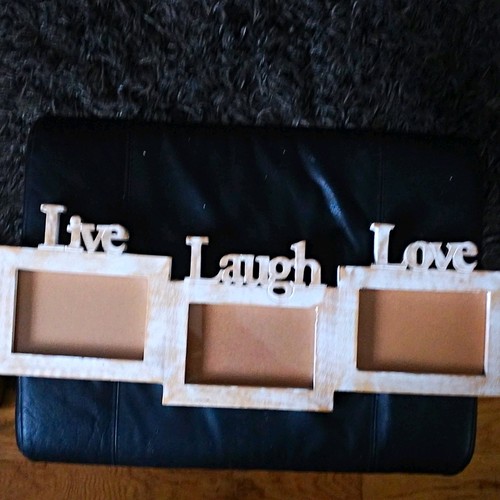 White wooden live - wooden, laugh